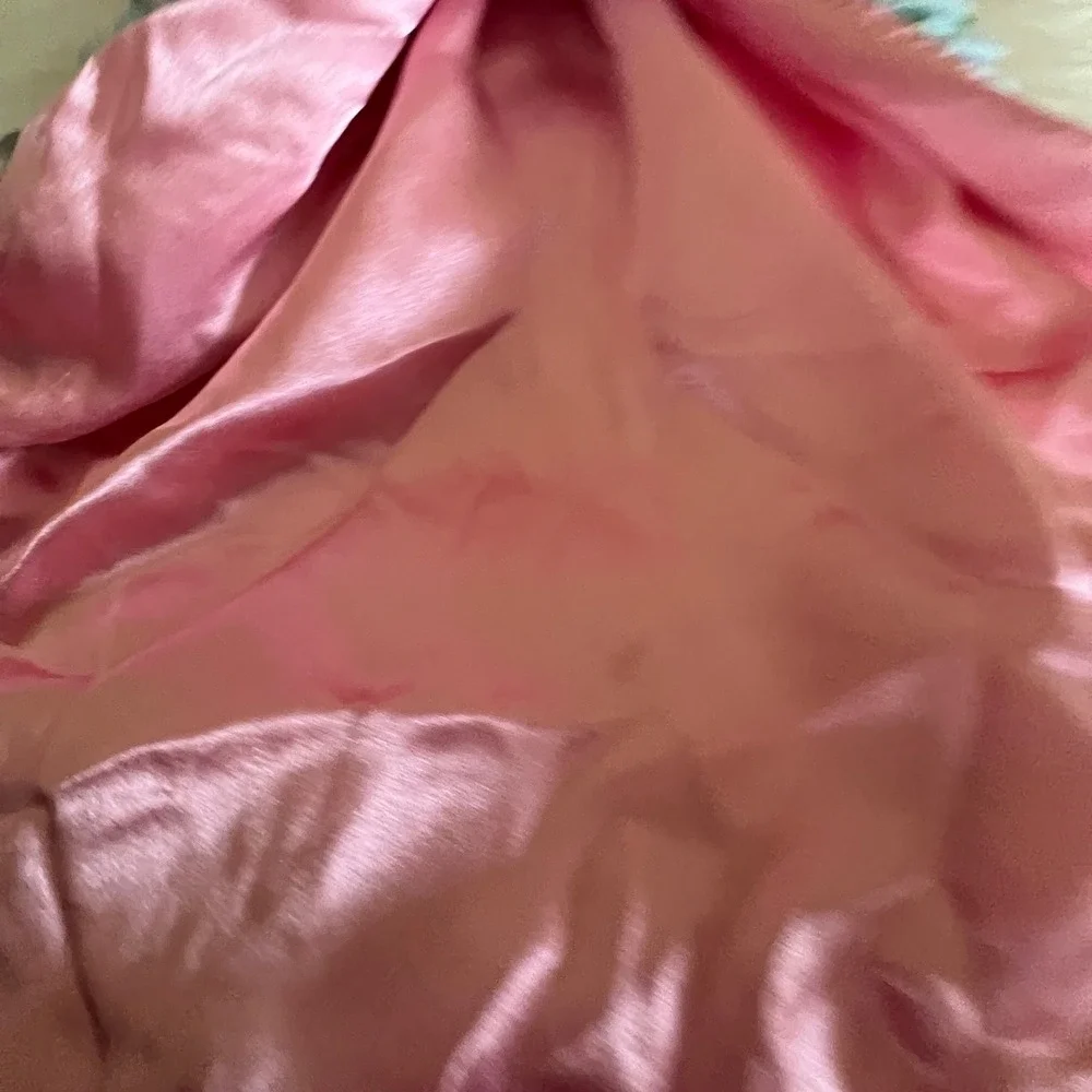 Carters Pink Floral Bunny Rabbit Security Blanket Lovey Satin Trim Rattle Plush